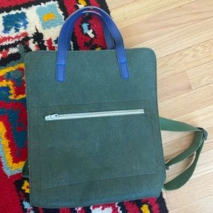 Convertible tote backpack